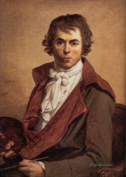  louis lienzo - Autorretrato Neoclasicismo Jacques Louis David